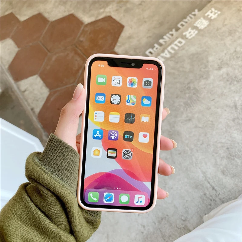 

INS Fashion 2021 Calendar Glossy Phone Case For iphone 12 Pro Max 12 Mini 11 Pro XR XS Max X 7 8 Plus Soft TPU Back Cover Case