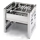 Взрывоопасная Складная уличная горная станция для барбекю, газовый гриль в японском стиле, угольная кемпинговая плита