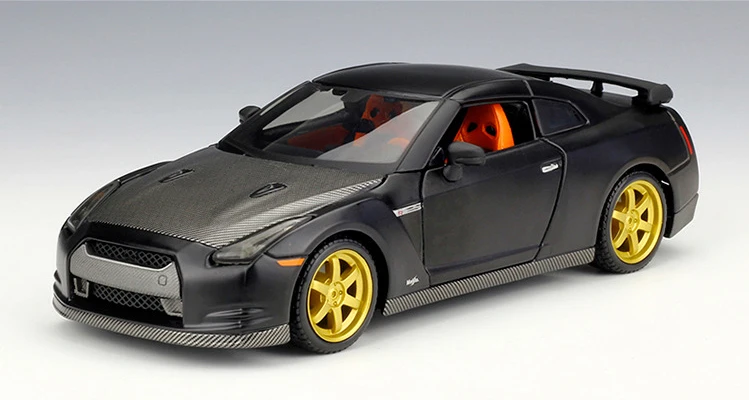 Maisto 1:24 Масштаб 2009 R35 углеродное волокно зарядное устройство Металл литье под давлением модель гоночный Спорт авто автомобиль детские игрушки подарок