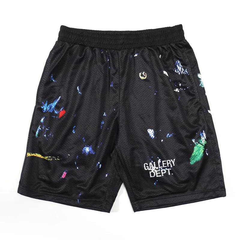 

Fgss wear | summer new fashion brand dot printing men's beach shorts loose breathable sports pants