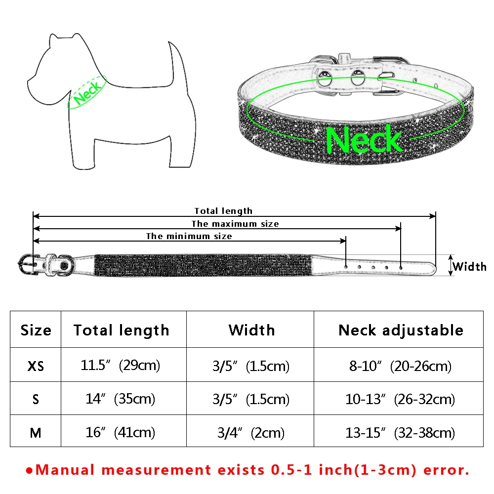 

Bling Rhinestone Puppy Cat Collars Adjustable Leather Bowknot Kitten Collar For Small Medium Dogs Cats Chihuahua Pug