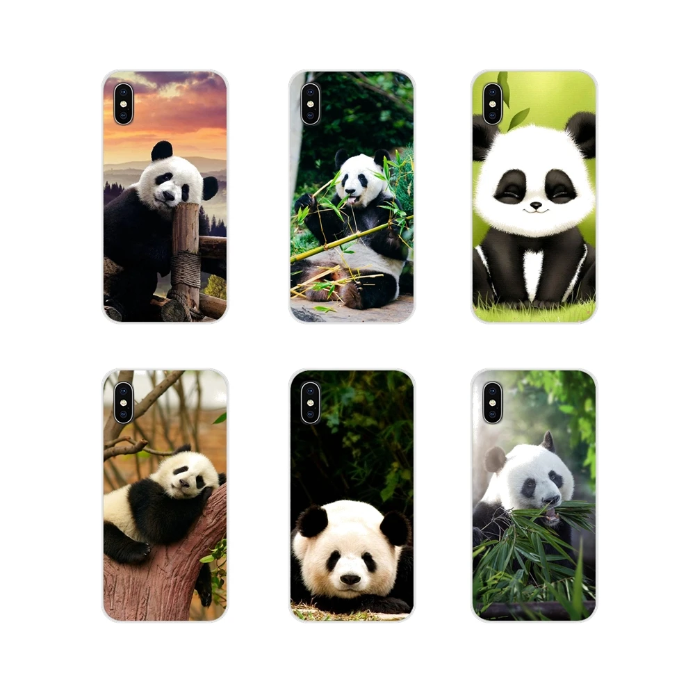 Милые аксессуары в виде животных гигантской панды чехлы для телефонов Samsung Galaxy J1