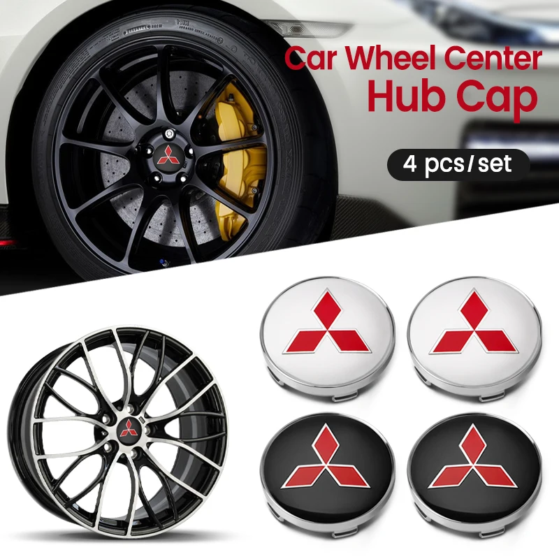 4 шт. автомобильные аксессуары 60 мм колпачки для центра колеса автомобиля ступицы