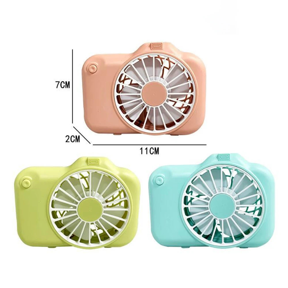 Летний кулер портативный вентилятор ручной USB перезаряжаемый Мини Складной для