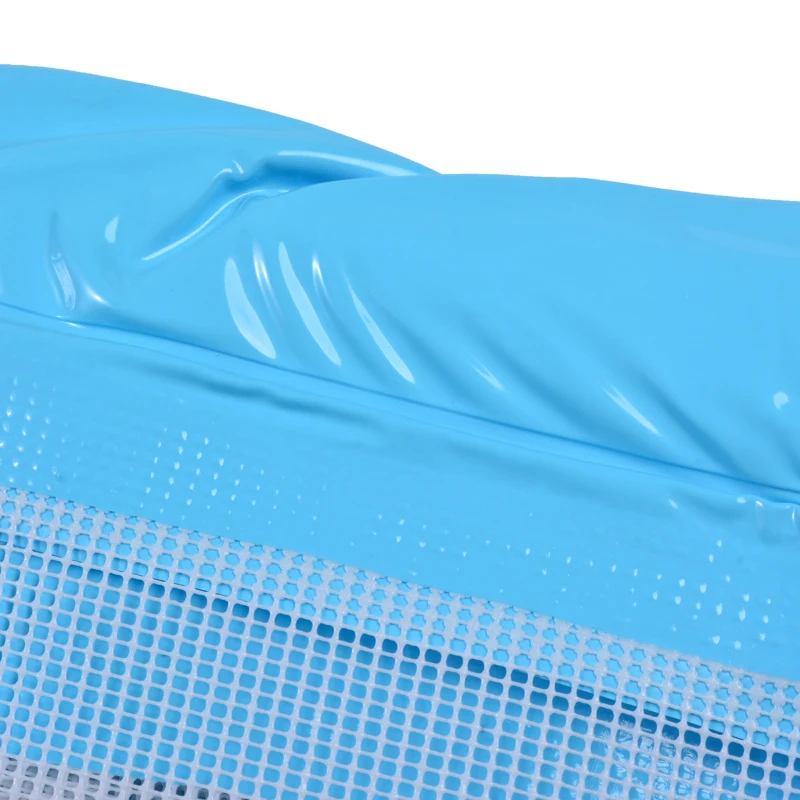 Satılık Yetişkin 130*73cm PVC şişme Yüzen Su Hamak Taşınabilir Su Geçirmez Tembel Hava Plaj Yatağı şezlong Yüzme Havuzu Için