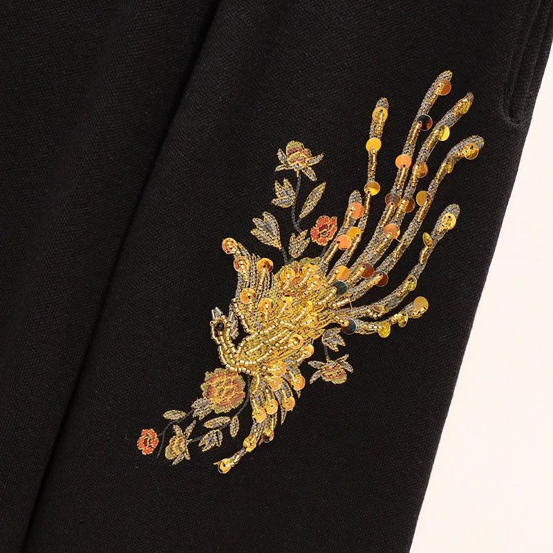 Бисероплетение Феникс комплект из 2 предметов Женский вязаный свитер костюм