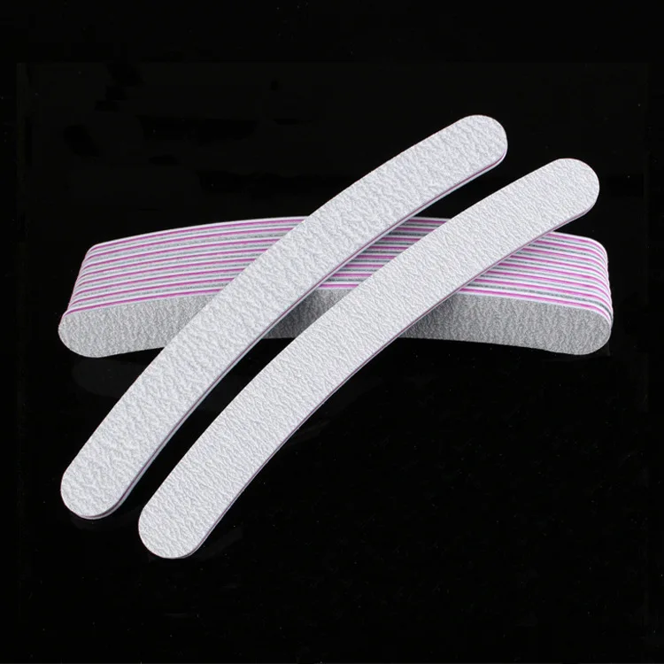 

Nail File Double Side Buffer 100/180 Trimmer Sandpaper Professional Nail Files Sanding Block Pedicure Manicure Polishing Tools