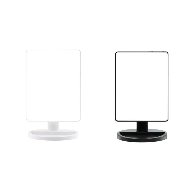 

Makeup Vanity Mirror with 22 LED Lights Lighted 10X Magnification,Portable Press Screen Cosmetic Desk Table Mirror