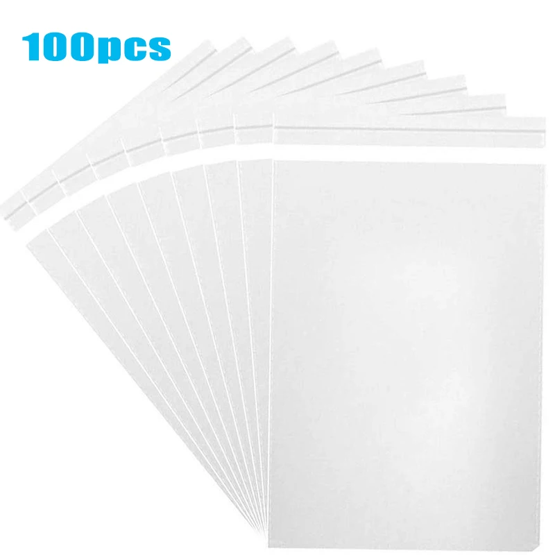 Transparent Thick Self-adhesive Bag Clear Package Storage bags Small Plastic Self Sealing Cellophane packing poly Bags