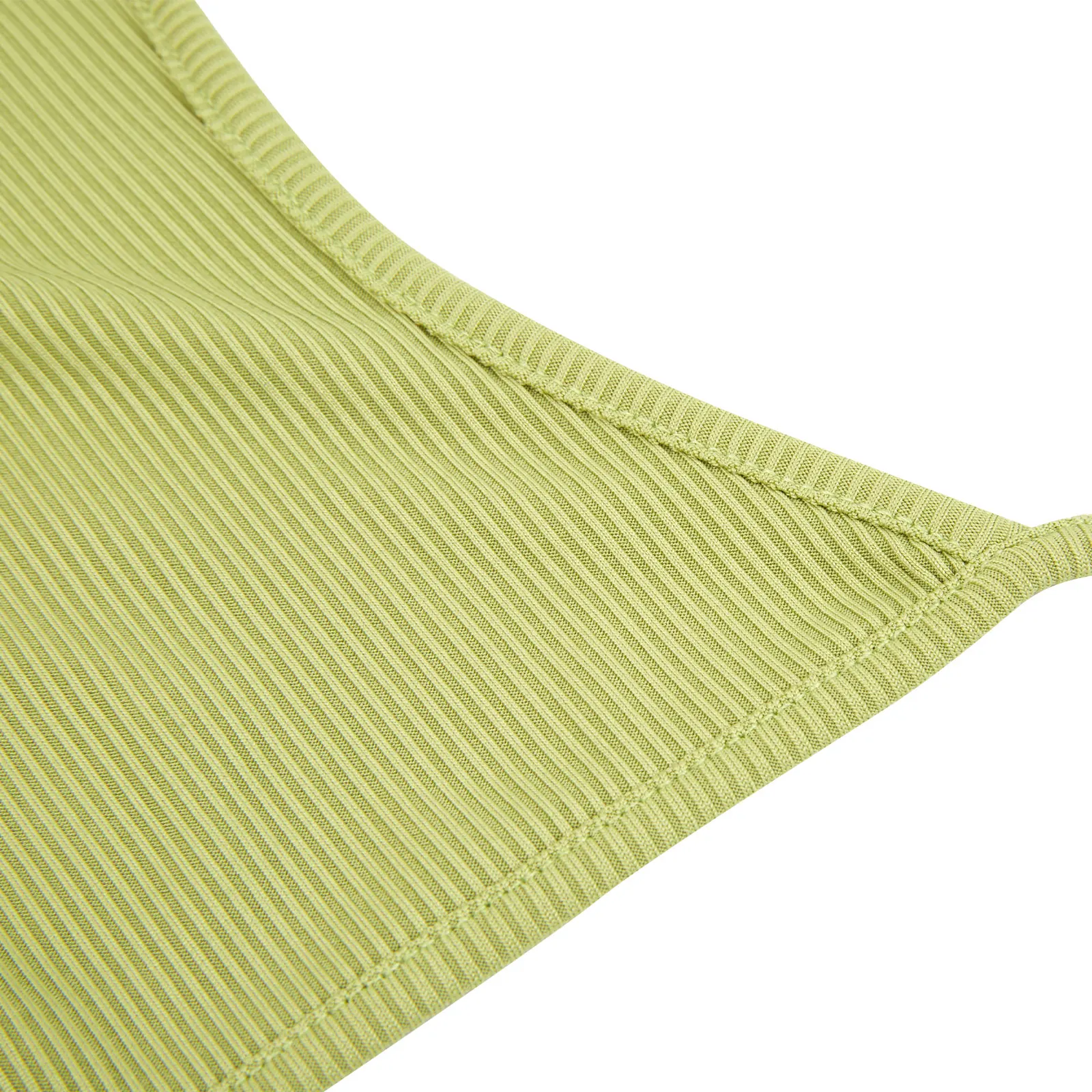 

Women Summer Crop Tops Solid Color Hollow Cross Halter Neck Sleeveless Backless Tied Tank Tops for Girls Green