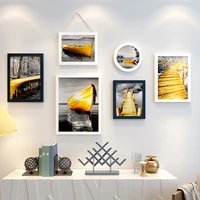 collage prints aesthetic photo wall european wall stickers decoration photo frame collage fotomural gardening decoration eh50pw