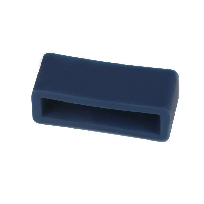 5pcs Watch Accessories Silicone Bezel Ring Watch Loop For Rubber Strap Loop Rubber Band Buckle With Ring withings loop