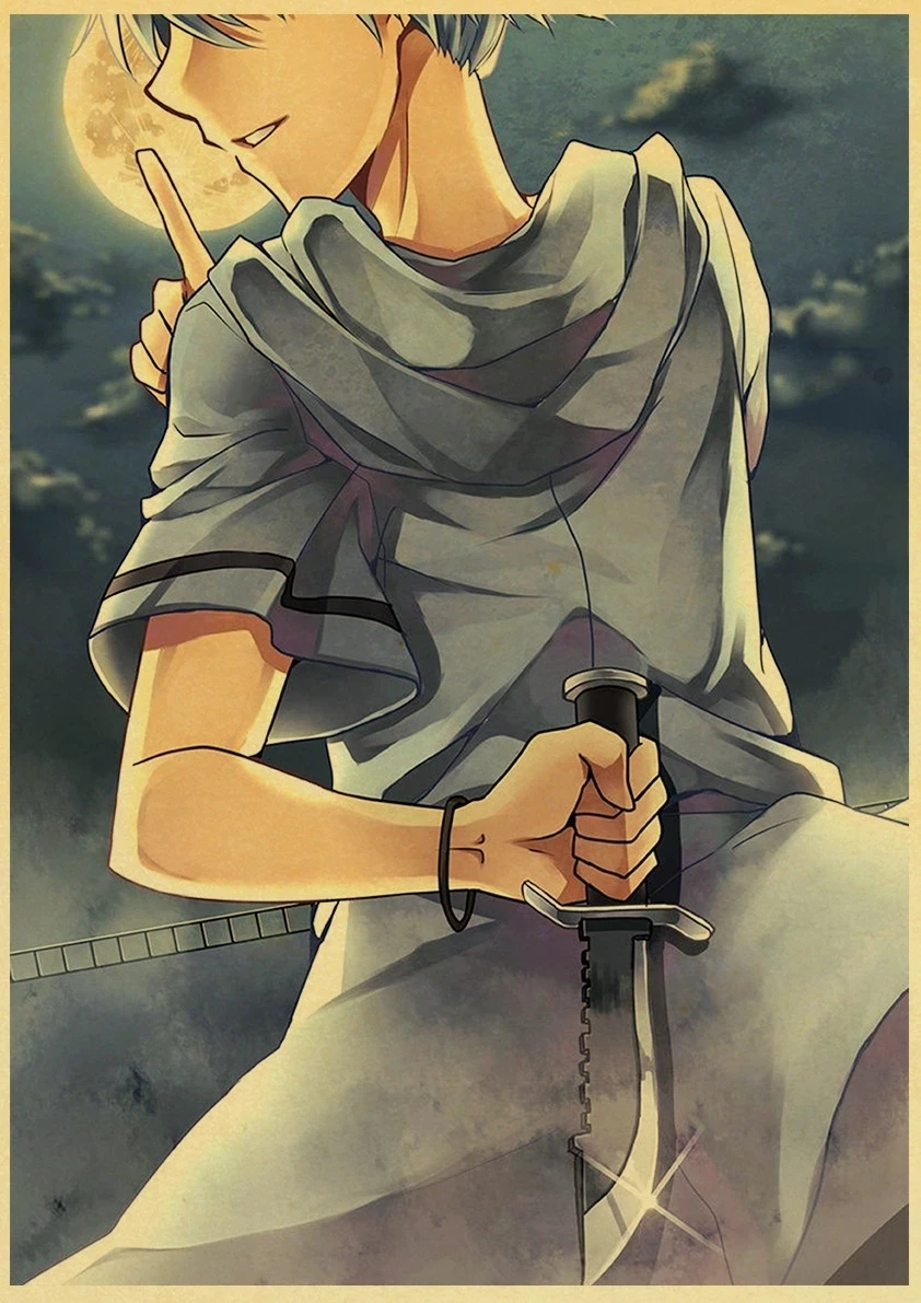 Винтажные постеры в стиле аниме класс убийц домашний декор комикс выставочная