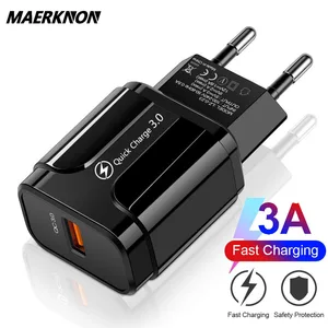 quick charge 3 0 4 0 5v 3a usb charger for iphone xiaomi samsung s20 tablets universal qc3 0 fast charging moblie phone chargers free global shipping
