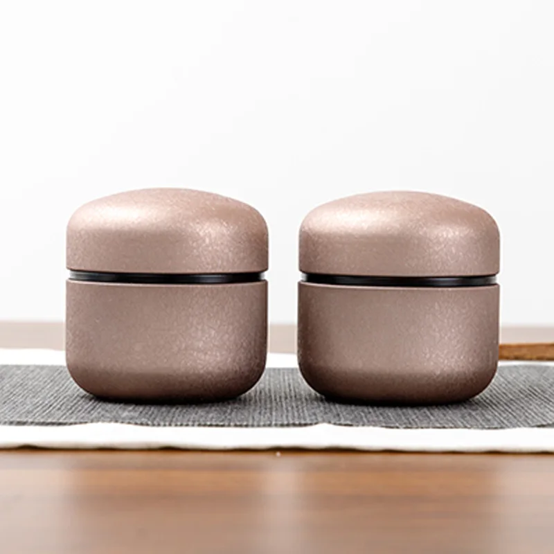 Xin Jia Yi Packaging Mini Round Tea Tin can Airtight Metal Lid Open Top Kitchen Canisters Set Customized Colorful Gift Favor Box | Дом и сад