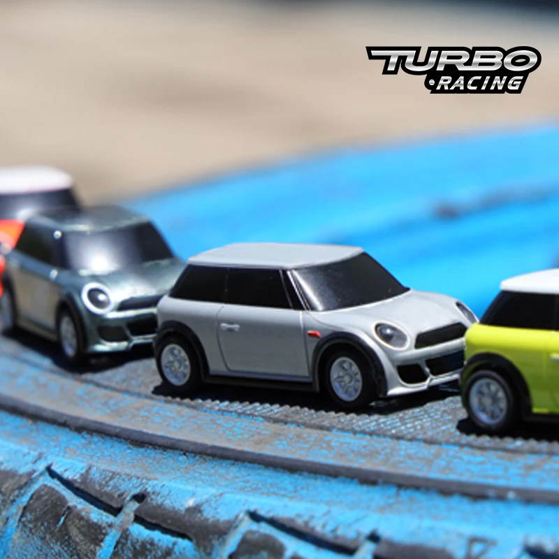 

New 1:76 Turbo Racing RC Mini Car Complete Proportional Electric Race Car RTR Kit 2.4GHZ Experience Racing Car For Kids,Car Toys