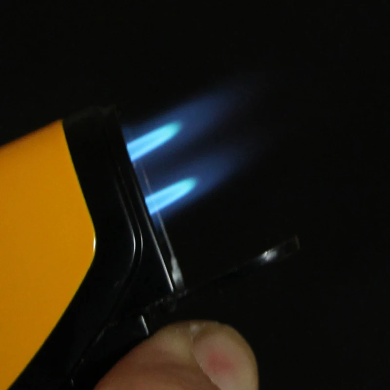 Зажигалка для сигар COHIBA 2 карманная газовая зажигалка ветрозащитные