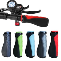 bicycle rubber grip road bike shock absorption and soft and comfortable accessories mountain bike unilateral lock handle grip