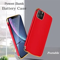 power bank for iphone 11 pro max battery charger cases external backup battery charging cover for iphone 11 pro battery case
