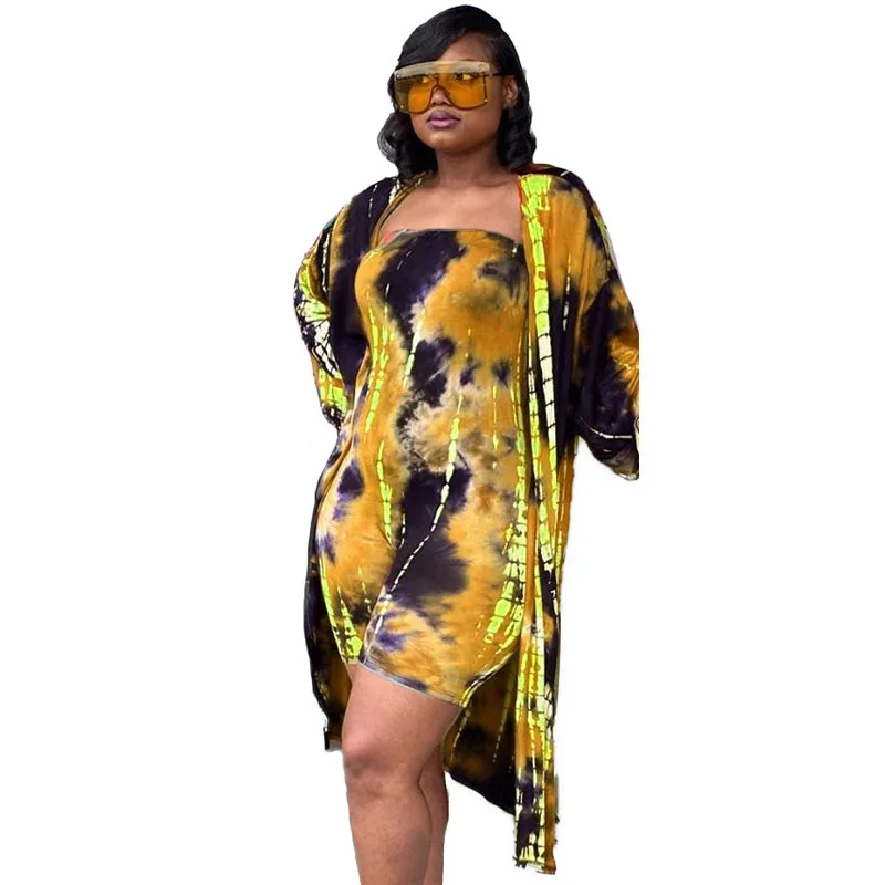 Летний сексуальный комплект из двух предметов женский модный тонкий кардиган с