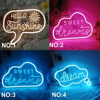led neon signsusb powered neon lightled hanging lights table decorationgirls bedroom wall d%c3%a9corkids birthday gift