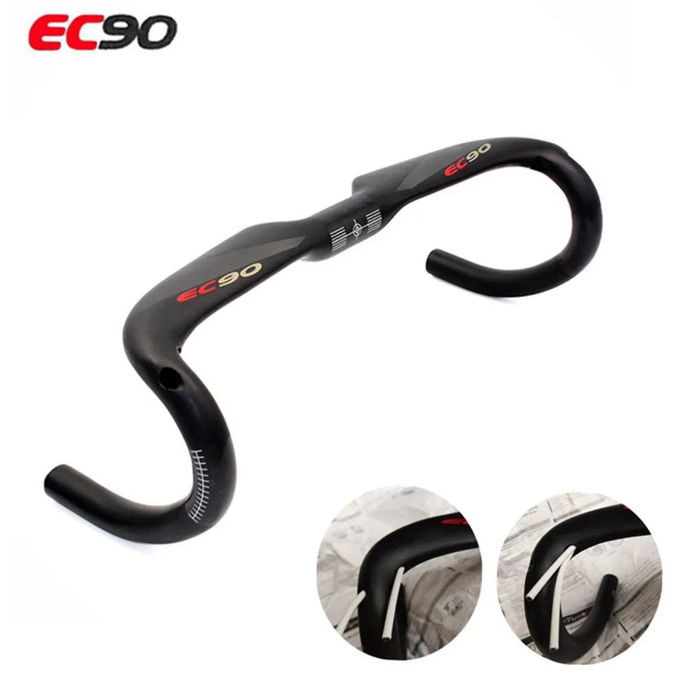 УГЛЕРОДНЫЙ руль EC90 для велосипеда дорожного 400 мм/420 мм/440 мм детали гоночного 31 8 |
