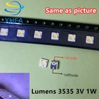 Люмен светодиодный ная подсветка 1000 шт 1 Вт 3 в 3535 3537 холодный белый ЖК-подсветка для ТВ Приложение A127CECEBUP8 Style-3