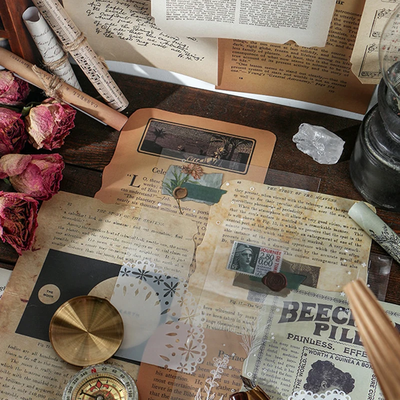 25 шт./лот средневековый ретро-плакат материал бумаги для ежедневника