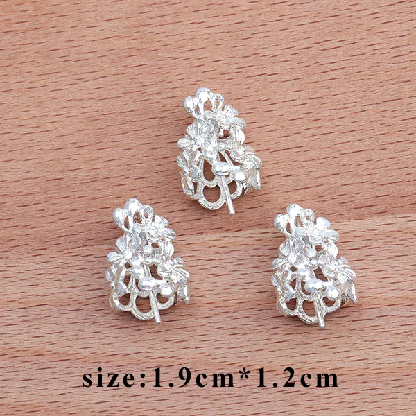 M33607 GUFEATHER M336, ювелирные аксессуары, 18k позолоченный, diy кулон, форма цветка, ручная работа, diy серьги, изготовление ювелирных изделий, 10 шт./партия - Цвет: M33607