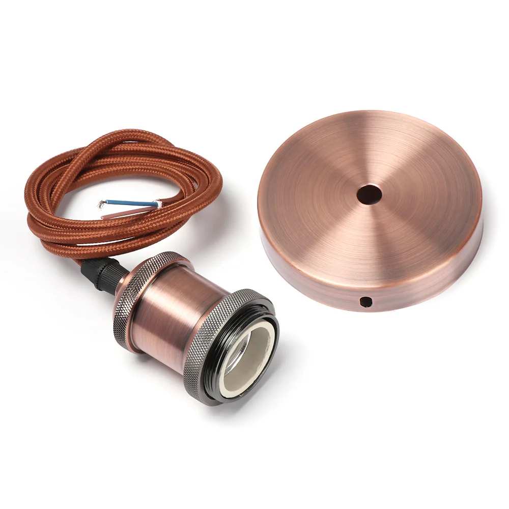 Винтажная лампа Эдисона E27 в стиле ретро с винтовым цоколем алюминиевая основа