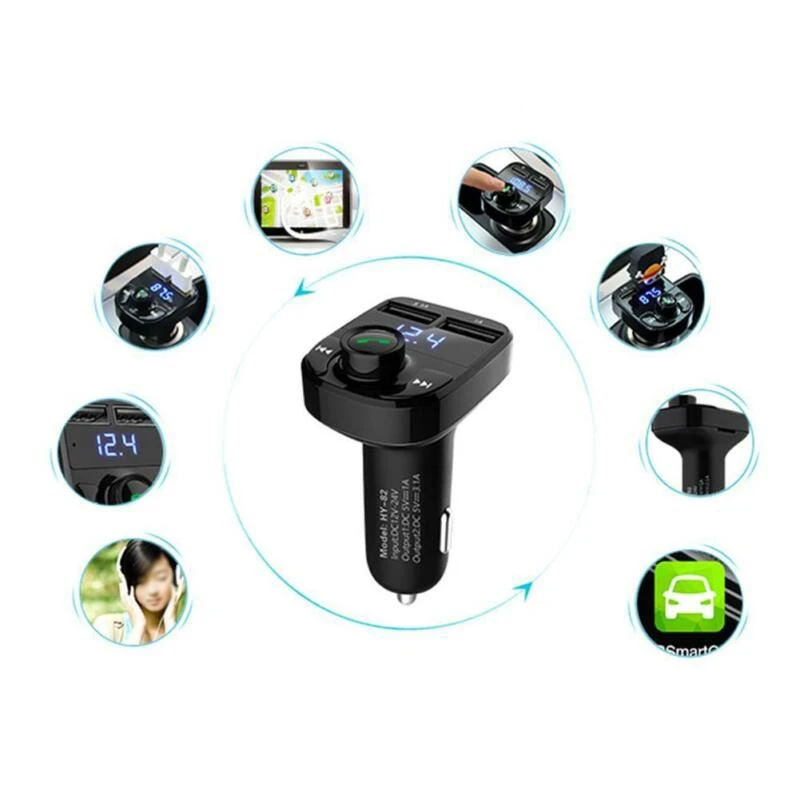 Bluetooth fm-передатчик беспроводной радио адаптер MP3-плеер двойной USB Автомобильное