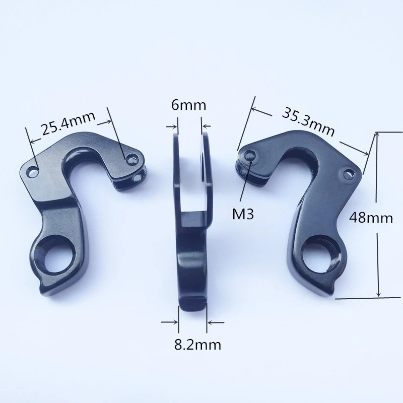 

2pcs Bicycle gear rear derailleur hanger For CANNONDALE Quick Carbon SuperSix EVO CAAD10 Synapse MECH dropout carbon frame bike