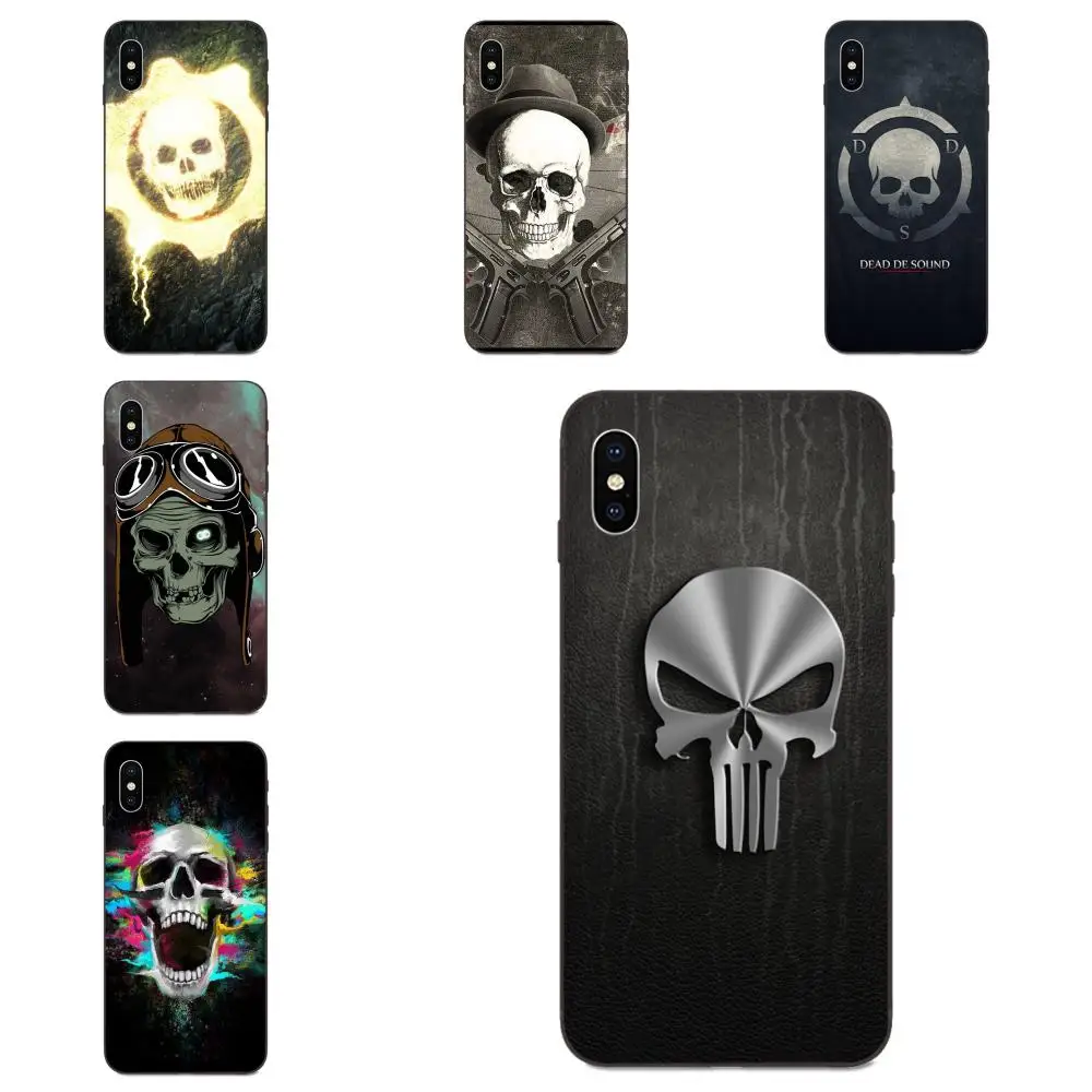 Dead De Sound Skull для Xiaomi Redmi Mi Note 2 3S 8 9 Lite SE Pro мягкий с рисунком из ТПУ чехол | Мобильные