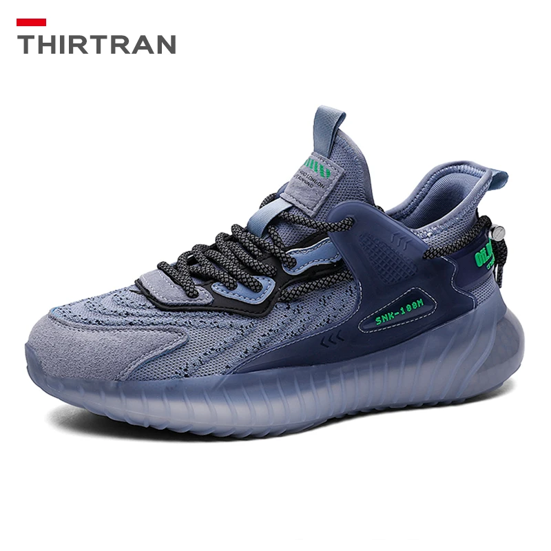 

THIRTRAN High Quality Men's Casual Sneakers Brand Anti-slip Shock-absorbing Sole Running Shoes Men 2021 Autumn Designer Trainers