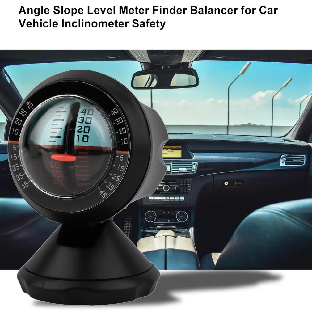 

Portable Angle Slope Level Meter Finder Balancer Car Vehicle Inclinometer Angel Level Finder Tool For Car Travellers Dropshippin