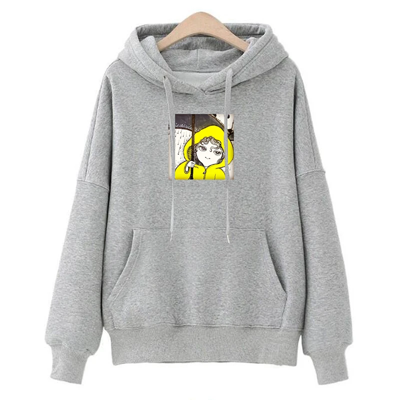 

Kpop Women Men Hoodies Graphics Print Hoodies Harajuku Ulzzang Vintage Long Sleeve Hoody Ladies Sweatshirt Pullovers Top