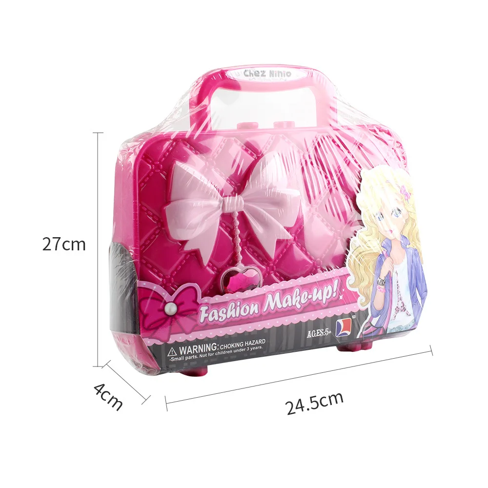 Детские игрушки для макияжа сумки водорастворимый макияж CosmeticsGirl игрушка помада