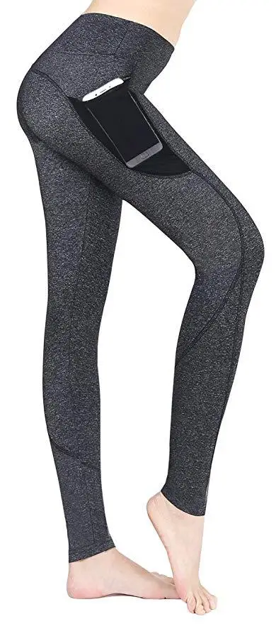 

Women Yoga Leggings Pocket Solid Sport Yoga Pants High Waist Mesh Sport Leggings Fitness Training Running Pants Sportswear Women