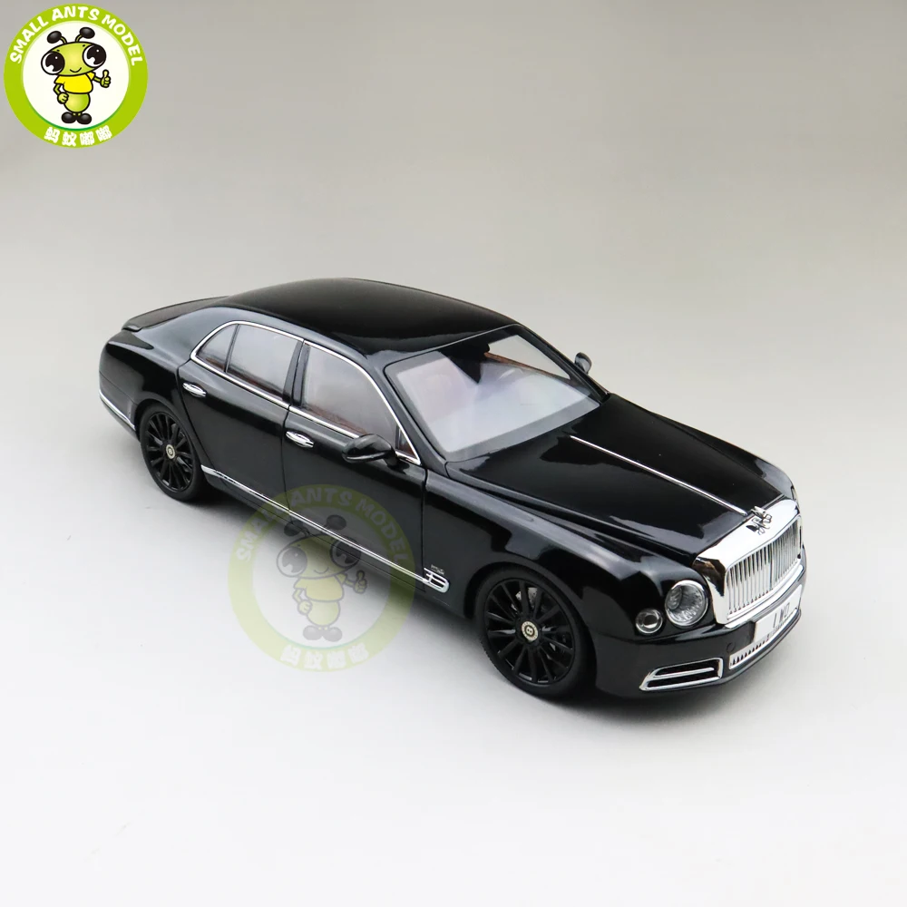 1/18 Почти настоящий Mulsanne W.O. Литой металлический модельный автомобиль подарок