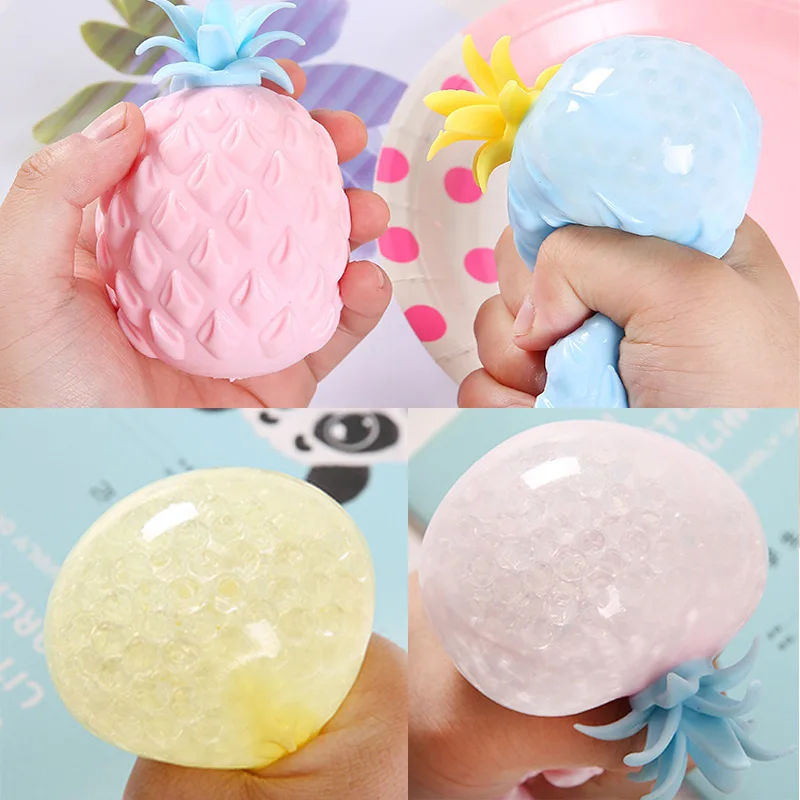 Игрушки-антистресс в виде ананаса антистрессовый мяч игрушка для снятия стресса