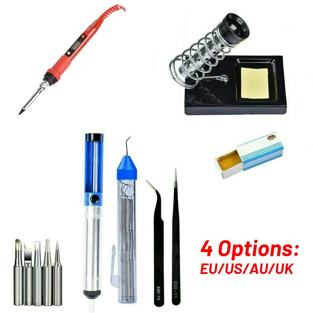 

110/220V Soldering Iron 80W Electrical Gun Kit Solder Station Tool Wire