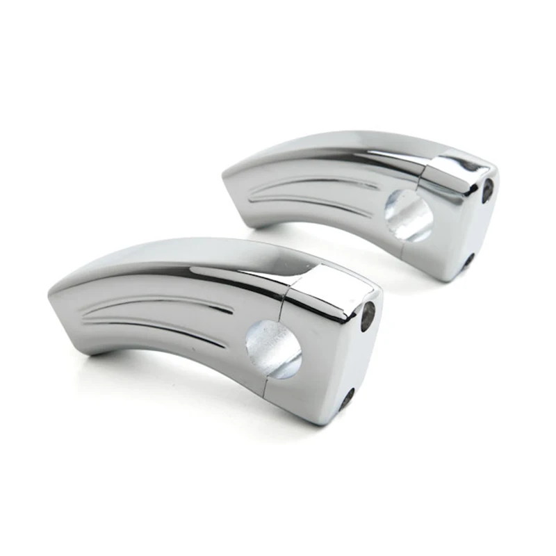 3 5 &quotхром Мотоцикл крейсер руль откатные стояки 7/8&quot мото велосипед для Honda Harley