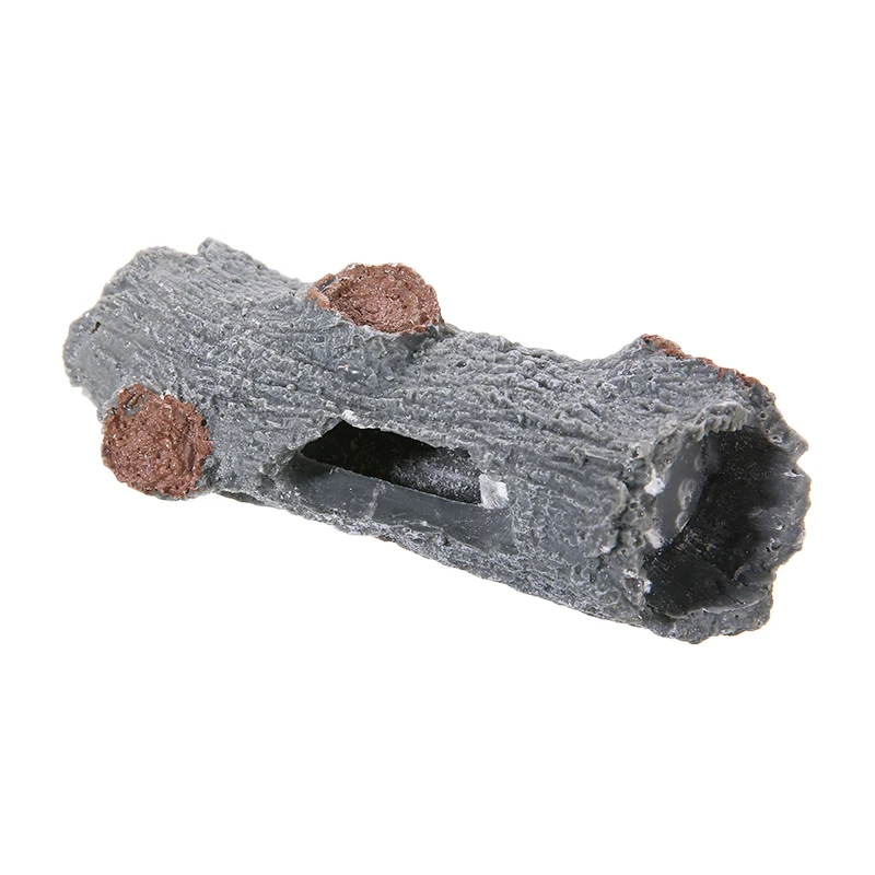 Полирезиновый полый деревянный орнамент для аквариума скрывающая пещера