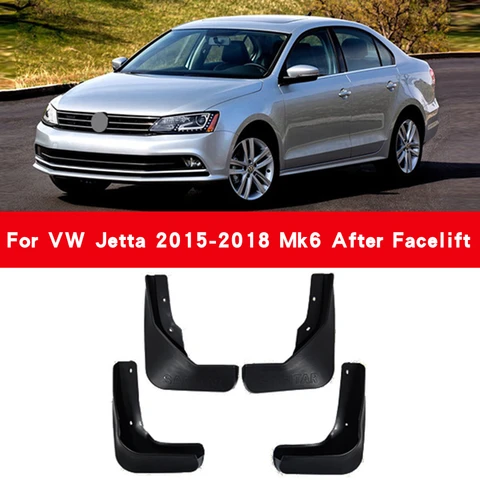 Автомобильные Брызговики для Volkswagen VW Jetta A6 5C6 Mk6 6 2011-2018 Брызговики Fender Брызговики для автомобиля Fender Аксессуары