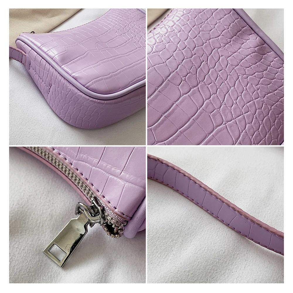 Fashion Crocodile Pattern Handbag Mini Pu Leather Shoulder Bags For Women 2020 Chain Design Luxury Female Travel Totes Pack Fema | Багаж и