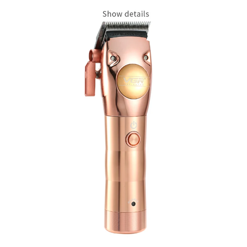 Pro Li Cordless Professional Hair Trimmer Electric Clipper Metal Carving Gradient Fader Salon Adjustable Haircut | Бытовая техника