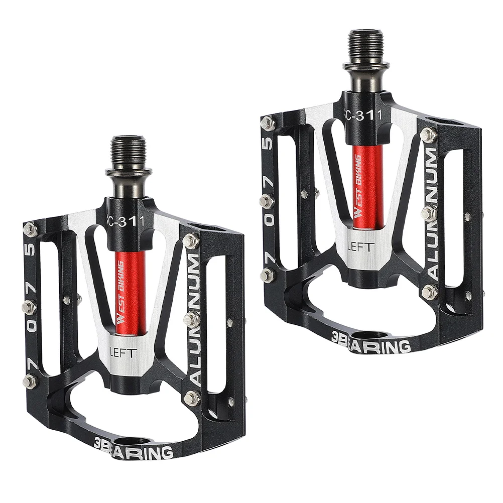 

1 пара модных нескользящих педалей для горного велосипеда