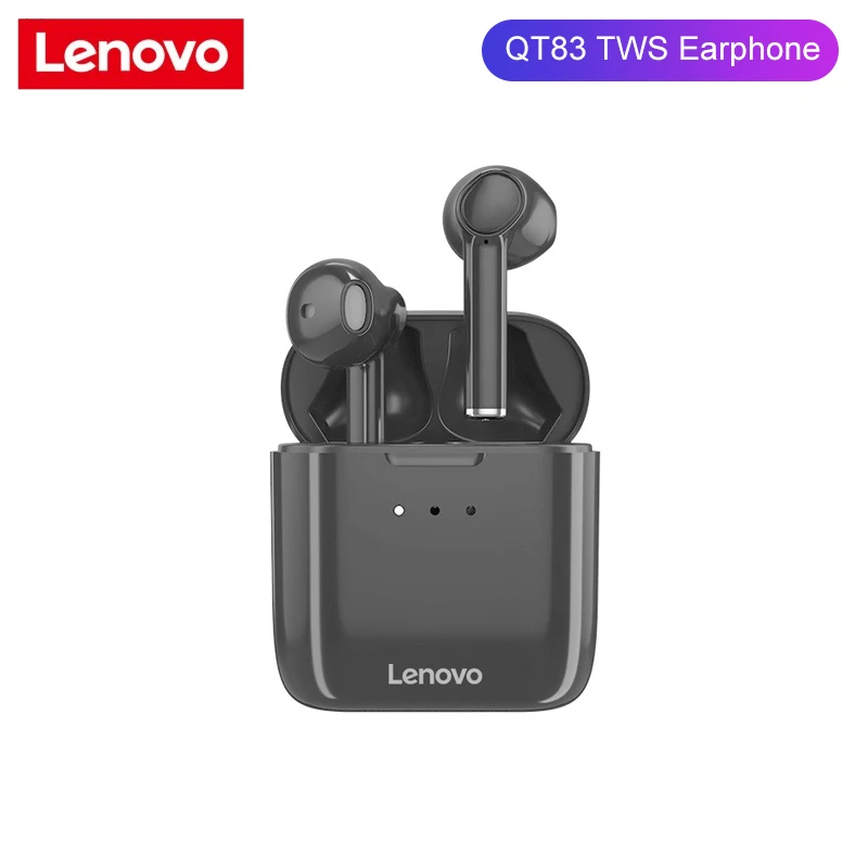 TWS наушники Lenovo QT83 с поддержкой Bluetooth 5 0 и системой ШПД|Наушники гарнитуры| |