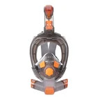 Подводная маска для плавания SMACO M8038, Полнолицевая маска для дайвинга, можно использовать с кислородными баллонами для дайвинга