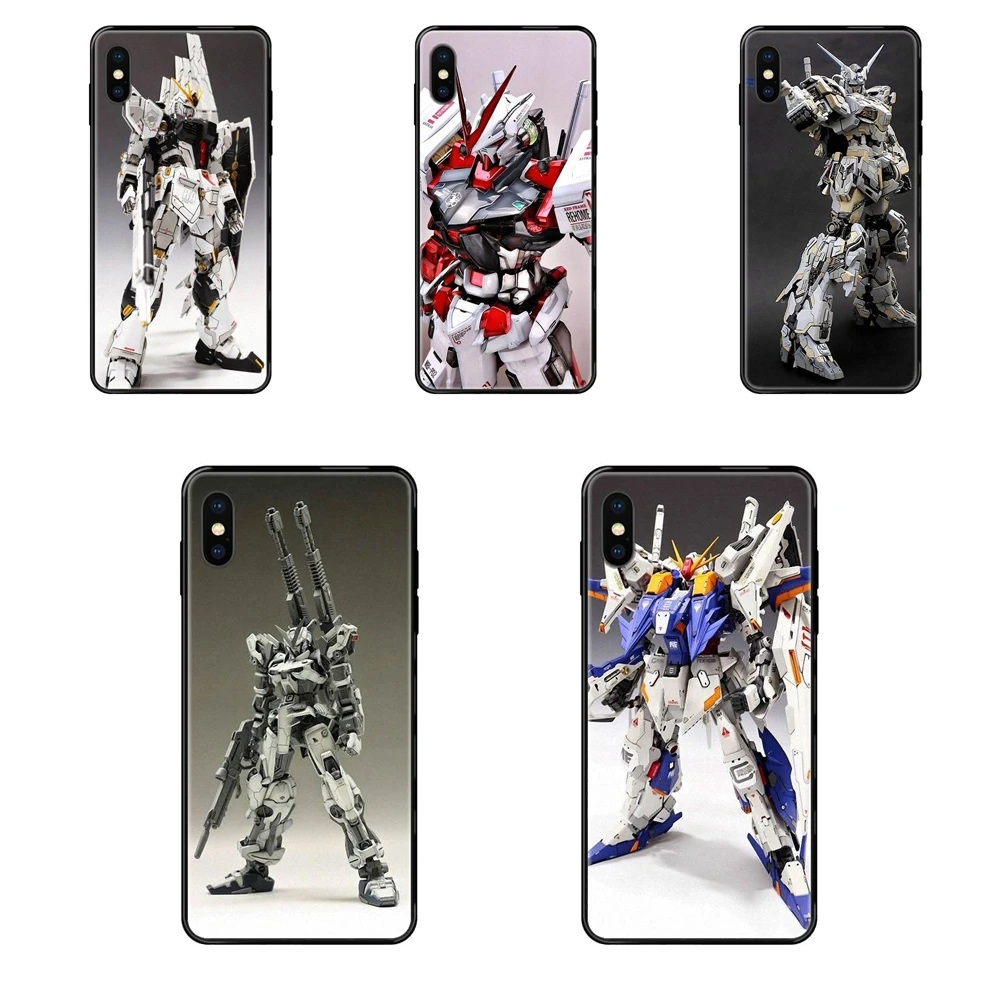 Мягкий черный чехол для телефона из ТПУ Pas Cher с Аниме Gundam Rx Illust Toy Space Art Для Xiaomi Mi Max